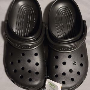 W8 Crocs Classics Black